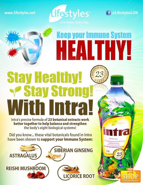 Stay strong stay healthy with Intra